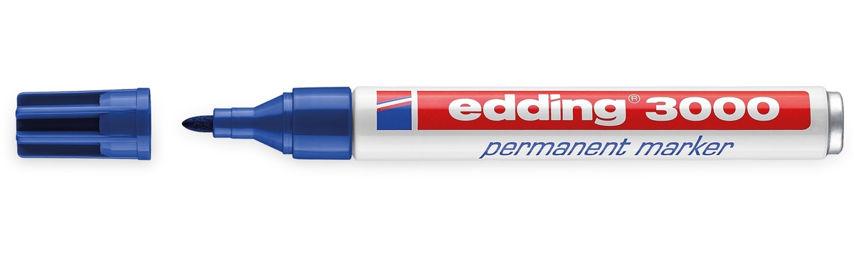 EDDING, 4-3000003, e-3000 permanent marker blau