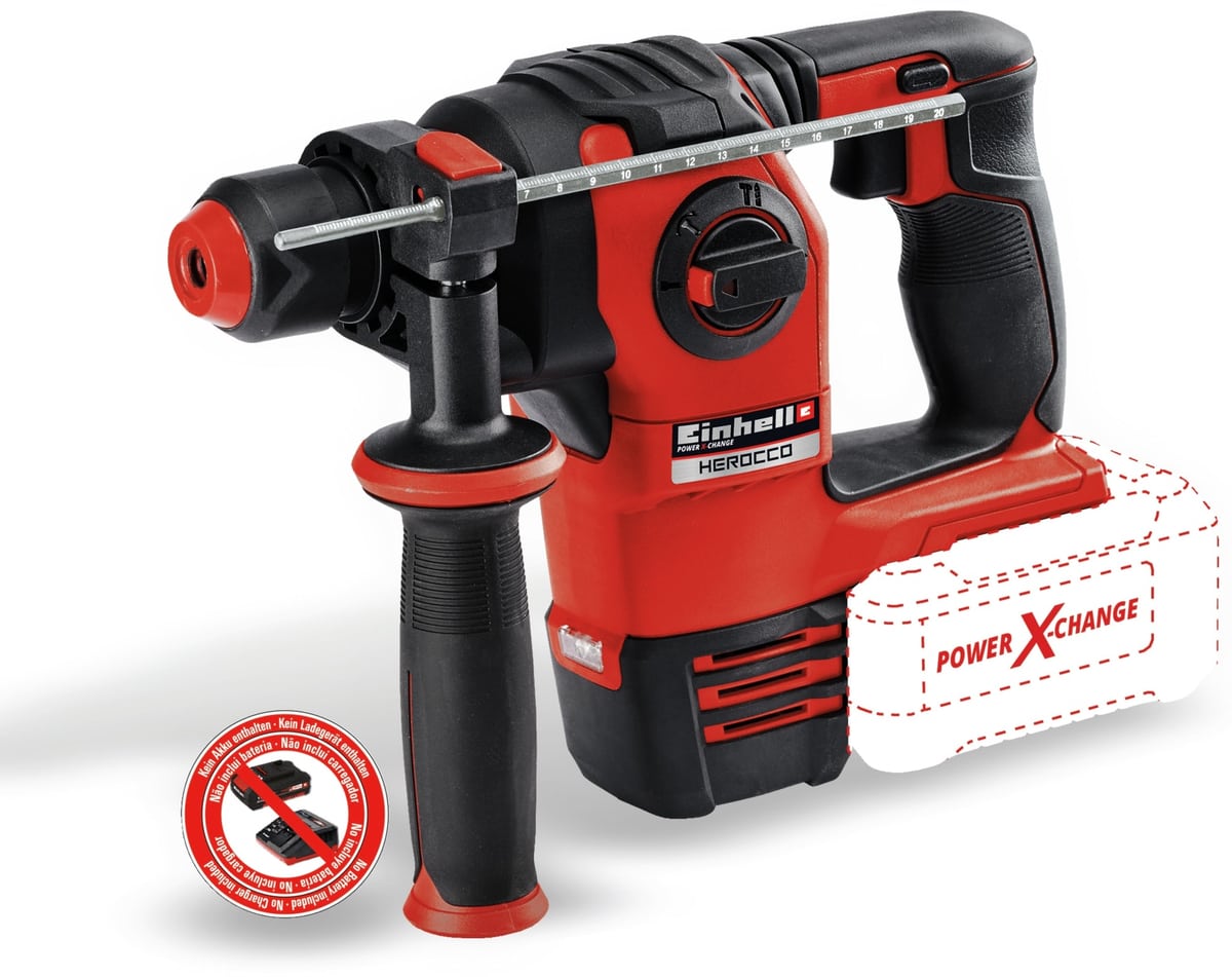 EINHELL Akku-Bohrhammer HEROCCO 4513900, Brushless, Solo