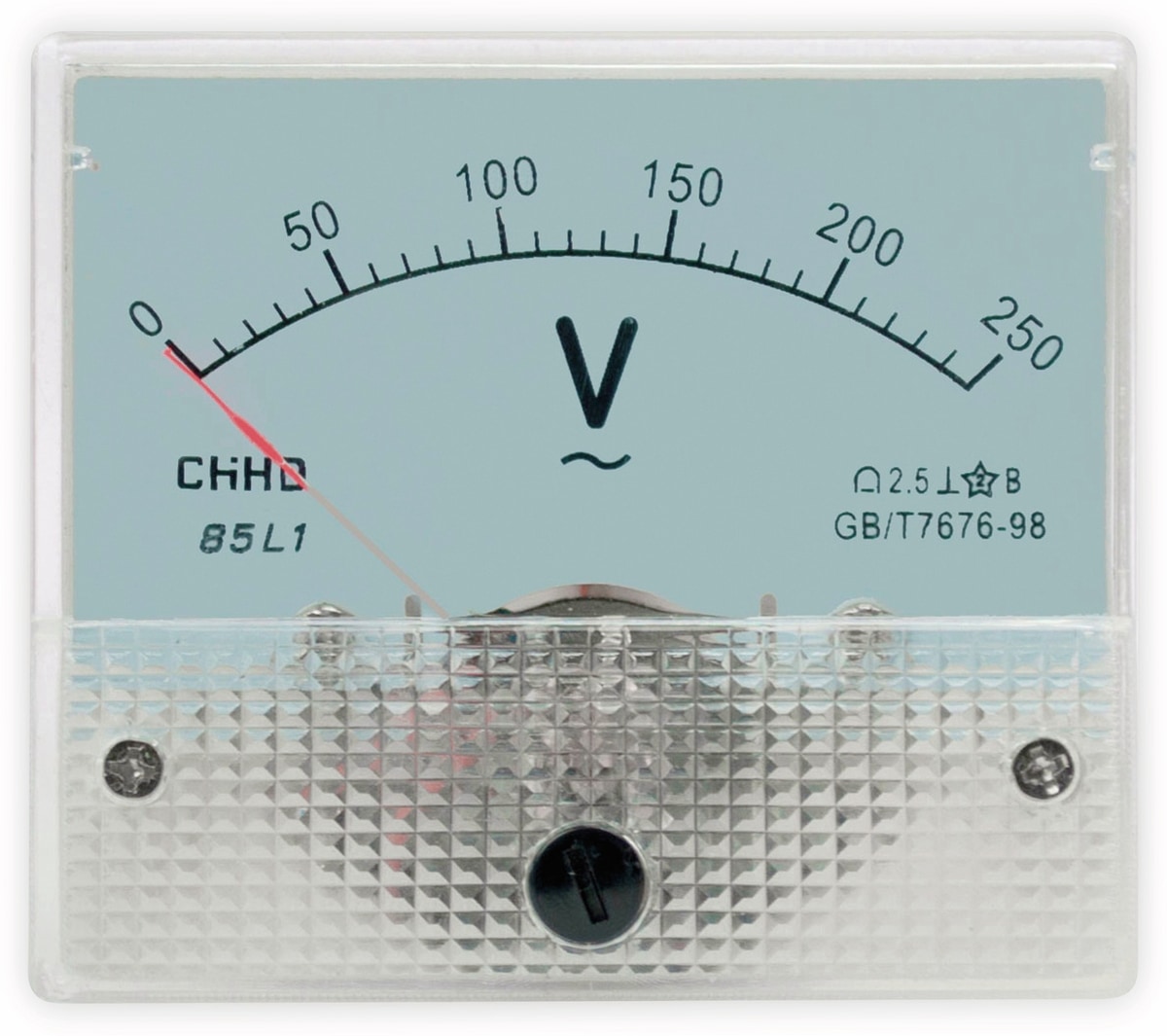 Einbau-Messinstrument, 0...250 V~