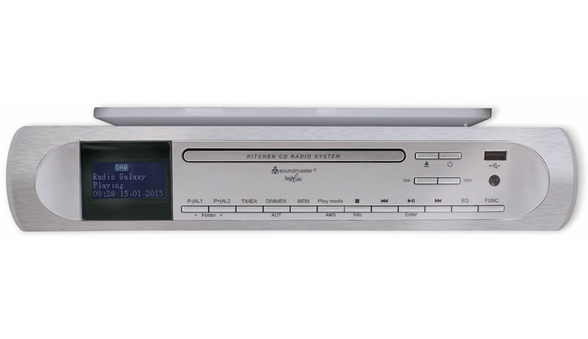 SOUNDMASTER Küchenunterbauradio UR2170SI, DAB+, UKW, silber