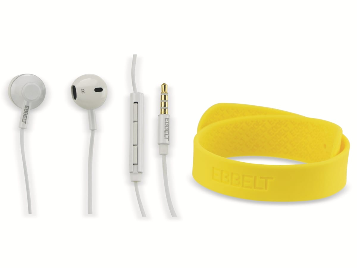 EBBELT Ohrhörer SPORT, yellow, In Ear