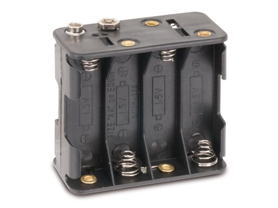 Batteriehalter, 8x Mignon, Clipanschluss