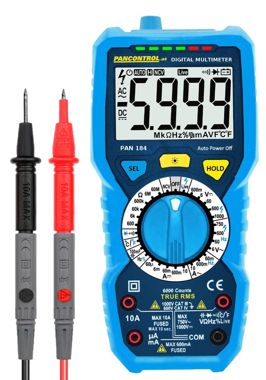 PANCONTROL True-RMS Multimeter PAN 184