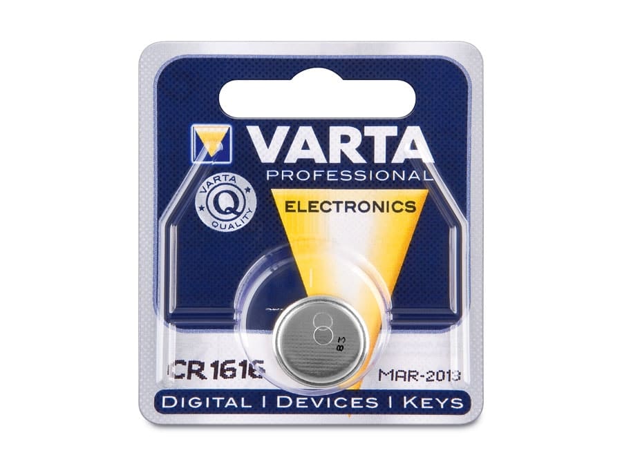 VARTA Lithium Knopfzelle CR1616