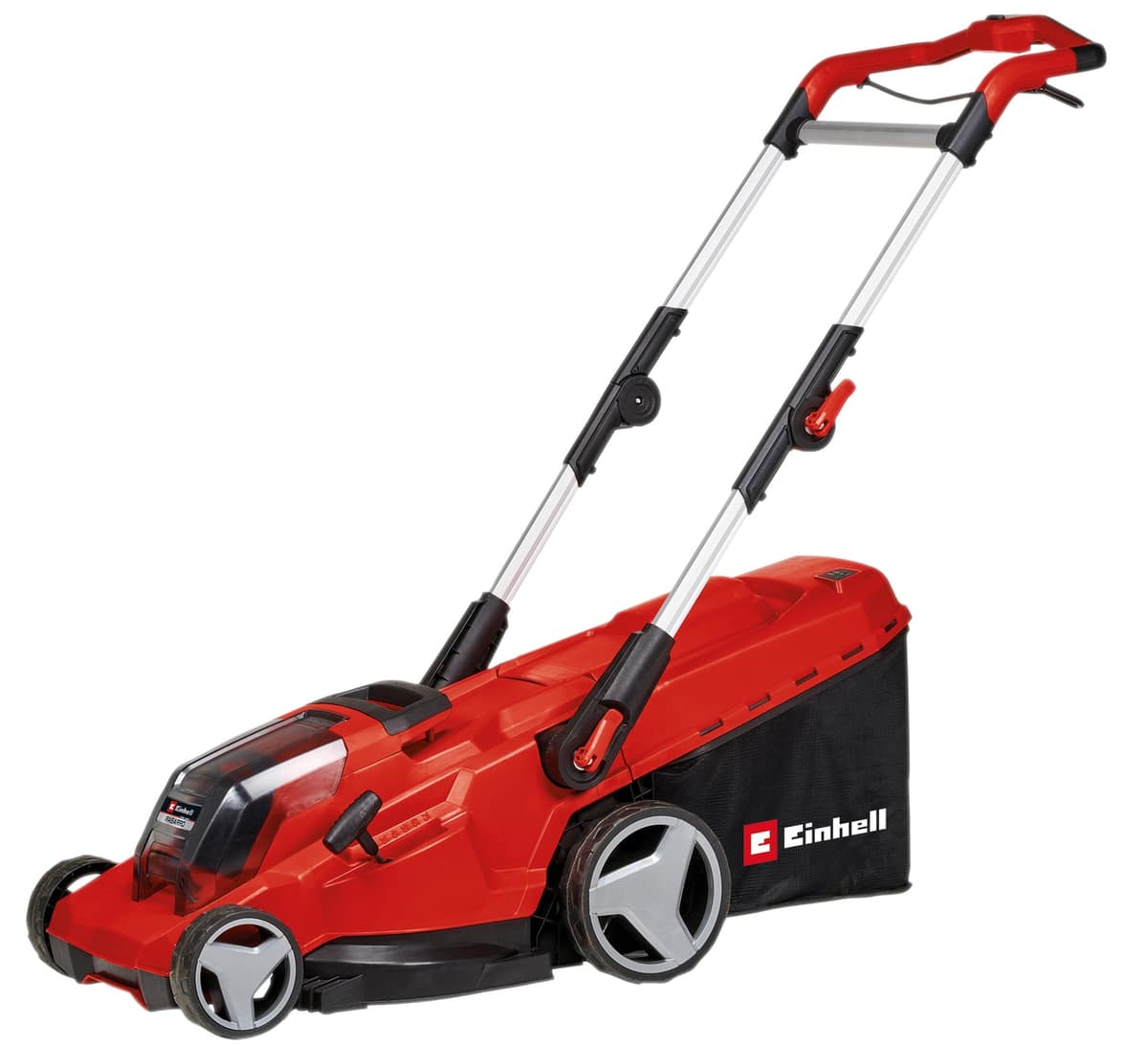 EINHELL Akku-Rasenmäher RASARRO 36/40, 2x4,0 Ah Akkus + Twin-Ladegerät