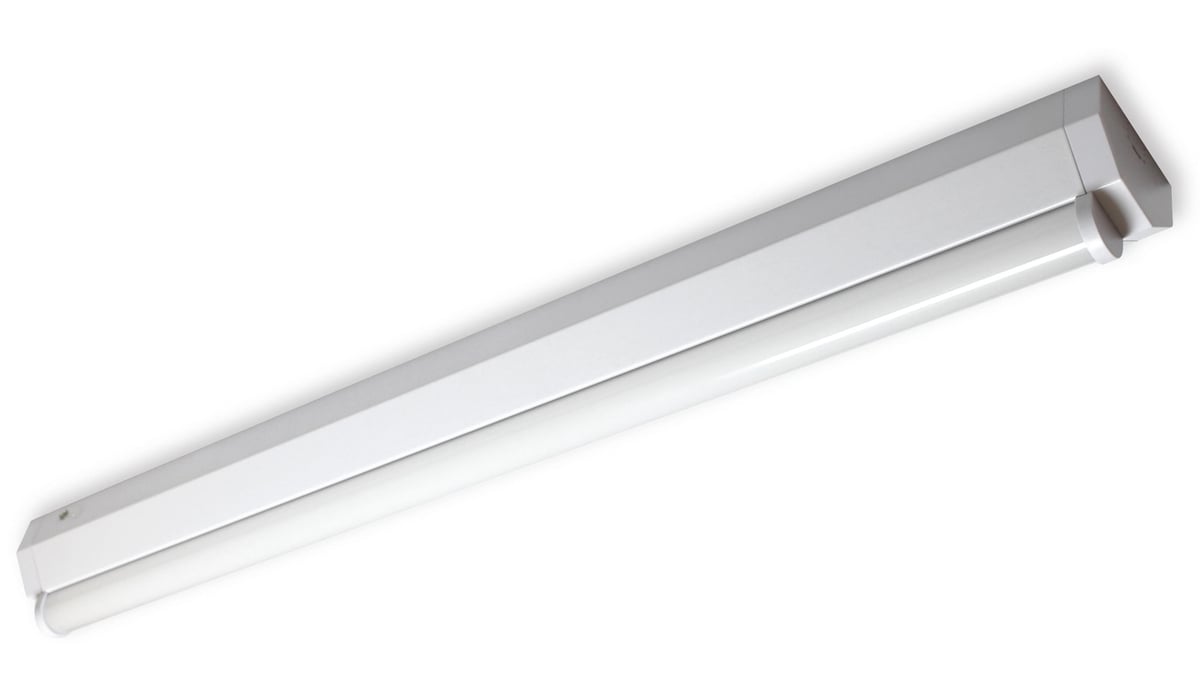 MÜLLER-LICHT LED Wand- und Deckenleuchte, 20300516, Basic 1/60, 15 W, 1300 lm, 4000 K, weiß