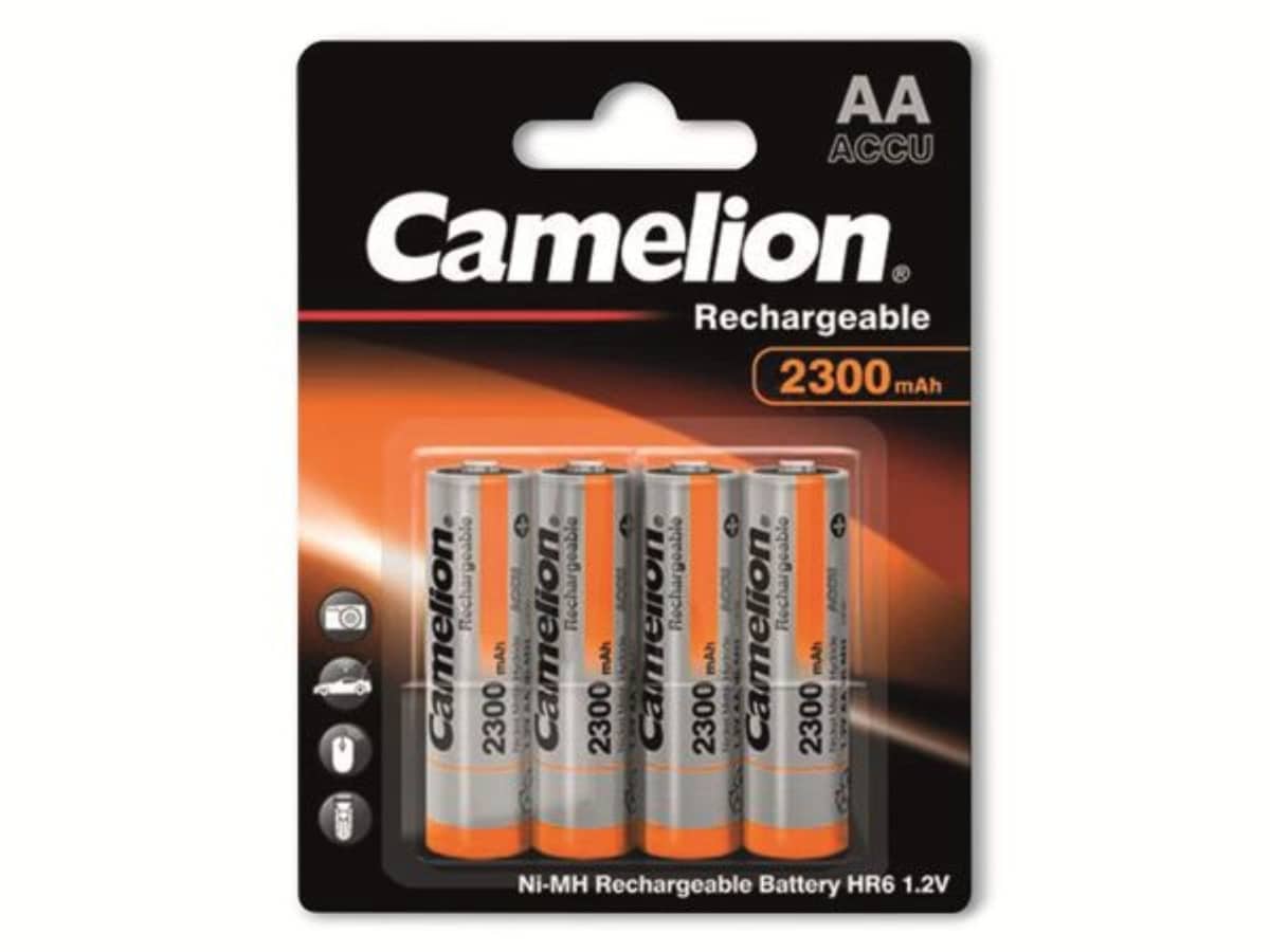 CAMELION NiMH-Mignon-Akku 2300 mAh 4 Stück