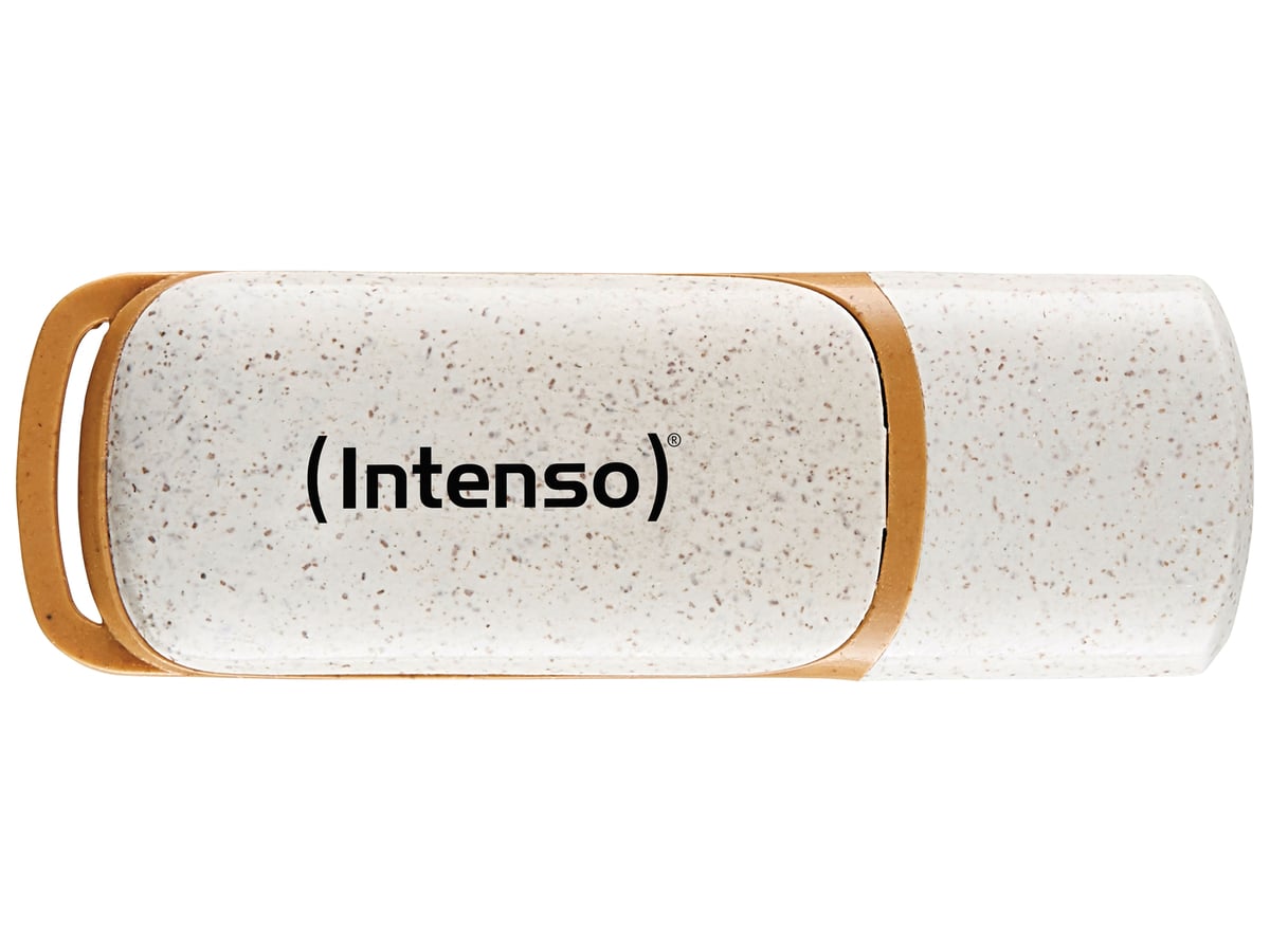 INTENSO USB 3.2-Stick INTENSO Green Line, 128 GB, beige/braun